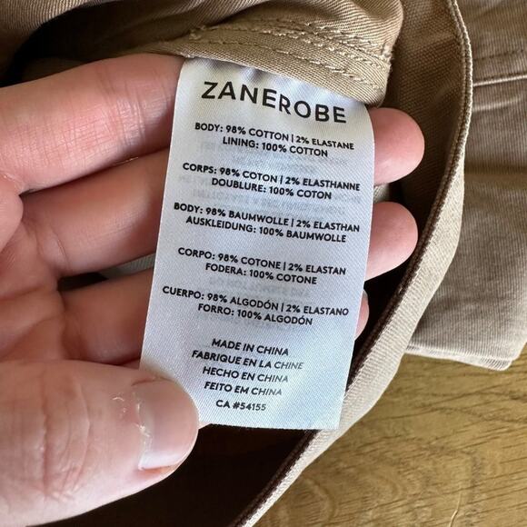 Zanerobe Canvas Work Jacket in Dark Tan - Picture 4 of 6